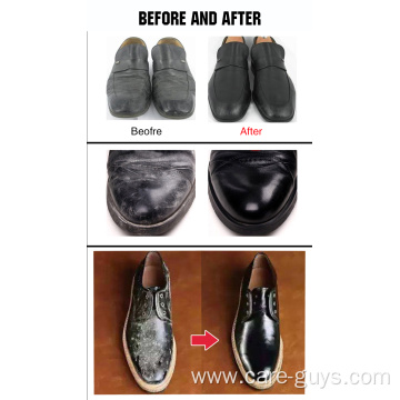 shoe care kit shine shoe brush leather cream
